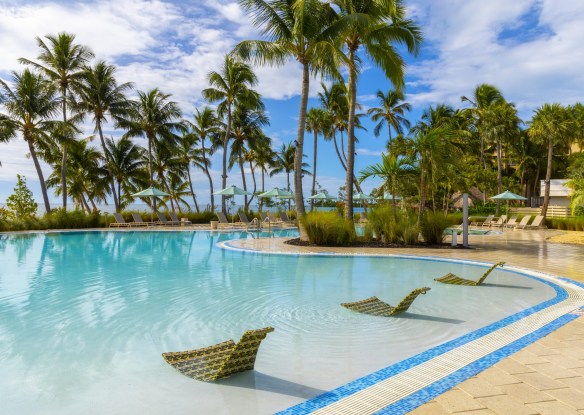 outdoor pool at Amara Cay Resort