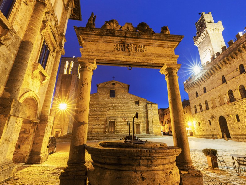 Piazza Grande in Montepulciano