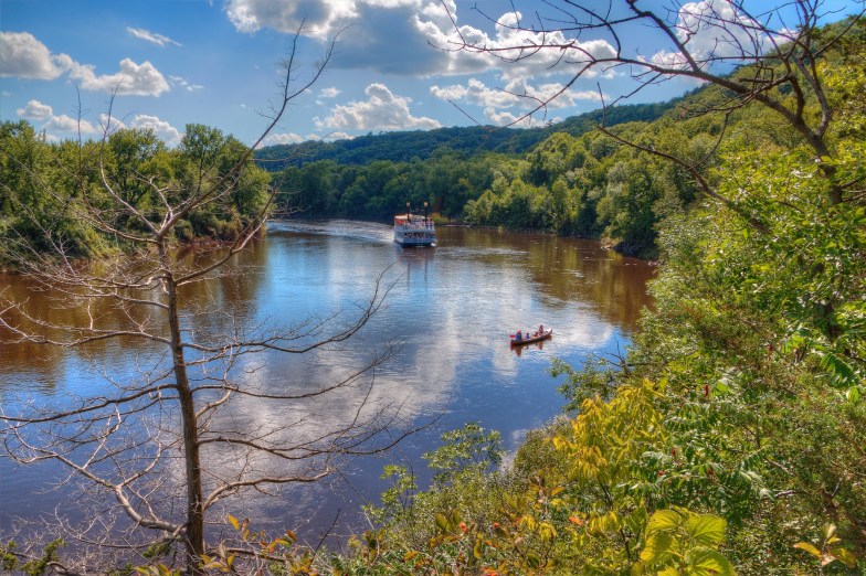 Interstate State Park on the St. Croix River by Taylor Falls, Minnesota