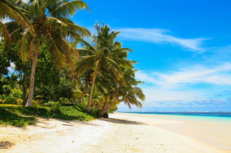 Manase Beach, Savai'i Island in Western Samoa, South Pacific