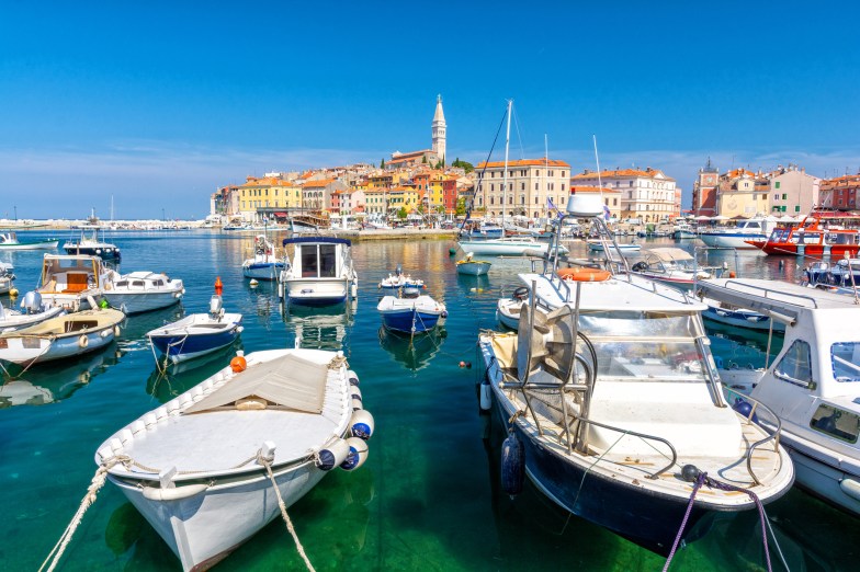 Rovinj in Istria, Croatia