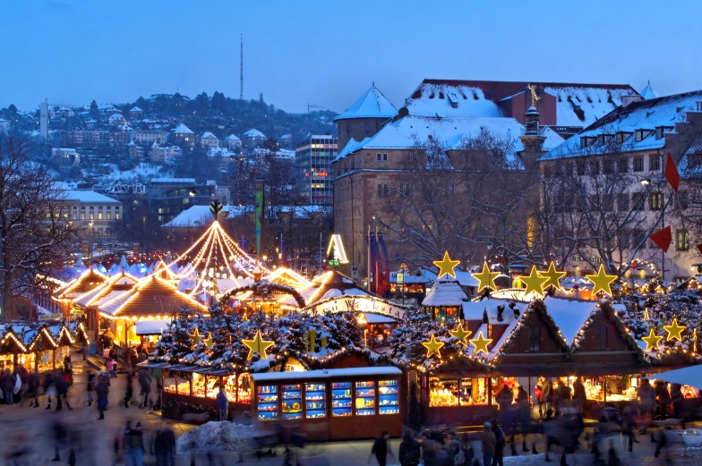 Christmas market in Stuttgart, Germany