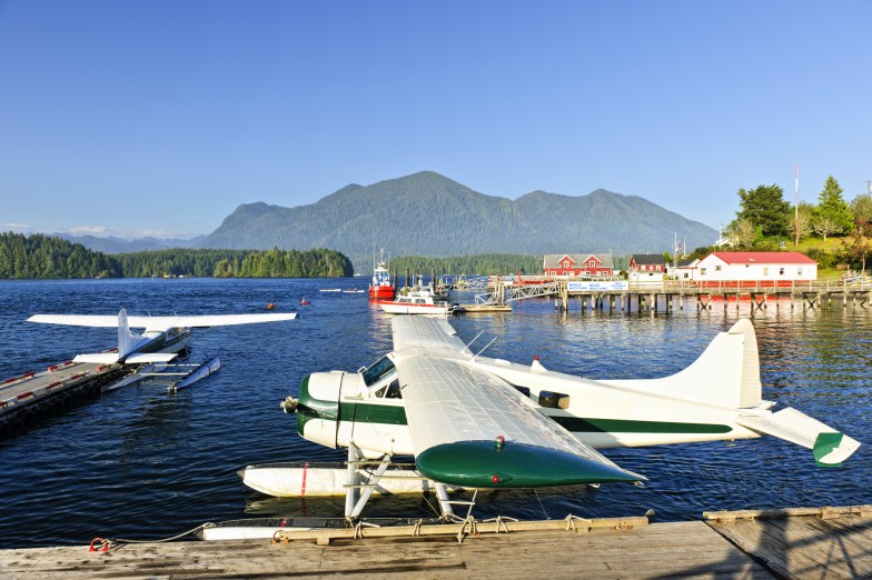 Tofino on Pacific coast of British Columbia