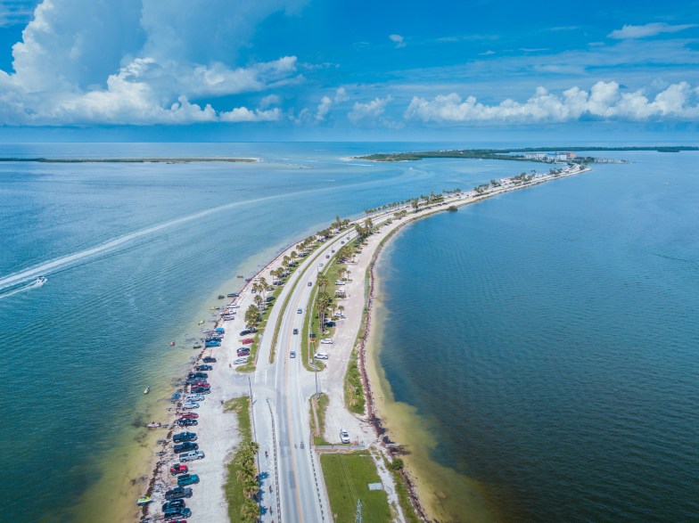 Honeymoon Island Beach and Dunedin Causeway