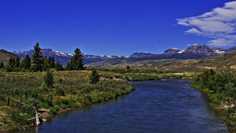 Du Noir Creek just outside of Dubois, Wyoming