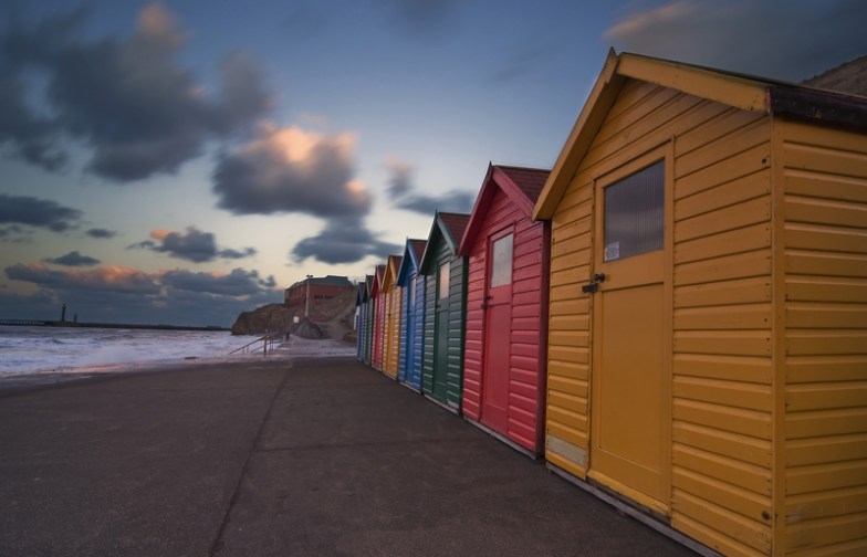 Whitby Beach, Yorkshire