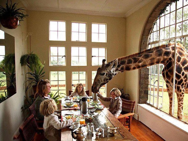 Giraffe Manor, Kenya