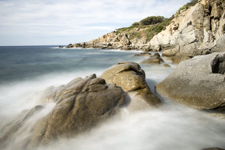 Elba Island coast