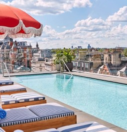 rooftop pool at The Berkeley